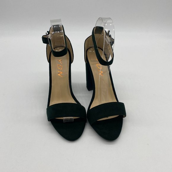 Shoes - YDN  Chunky High Heels Ankle Strap Open Toe Sandal